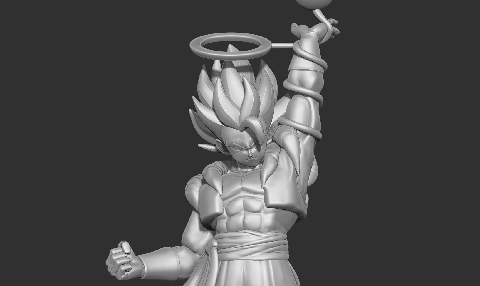 Super Gogeta - Dragon Ball 3D print model_8