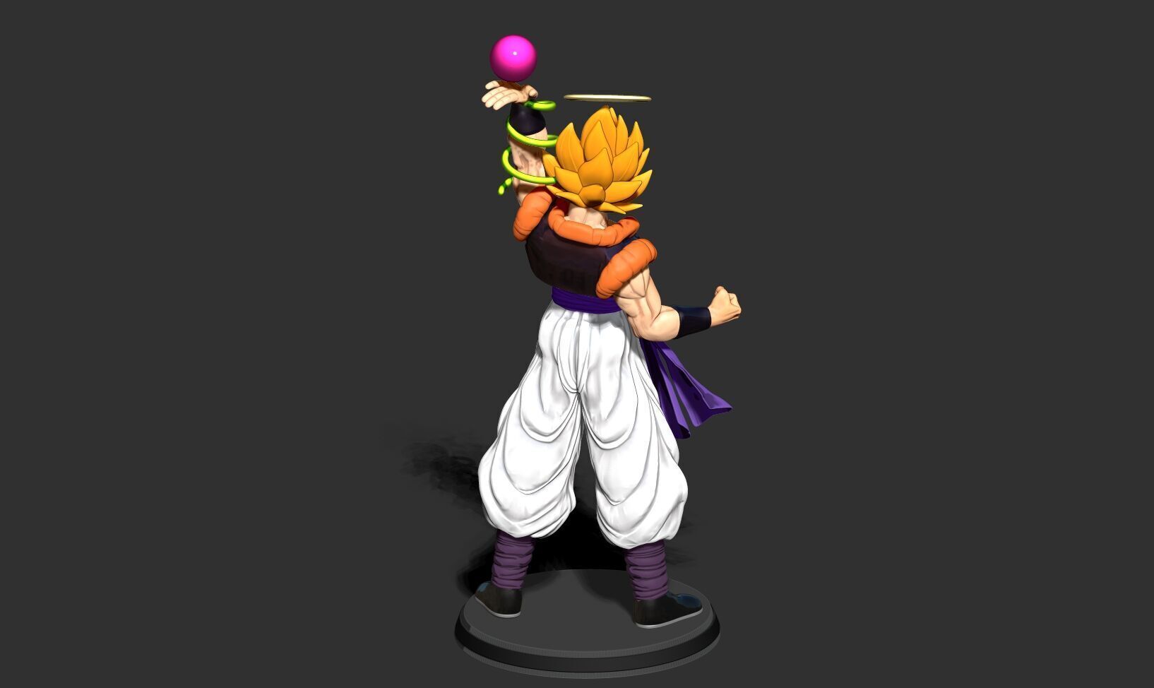 Super Gogeta - Dragon Ball 3D print model_17