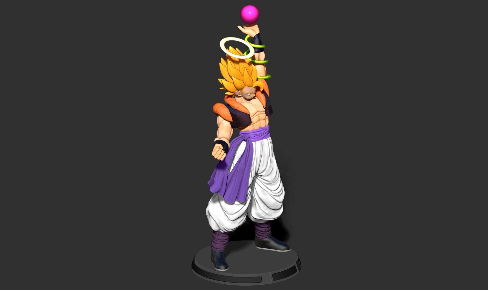 Super Gogeta - Dragon Ball 3D print model_19