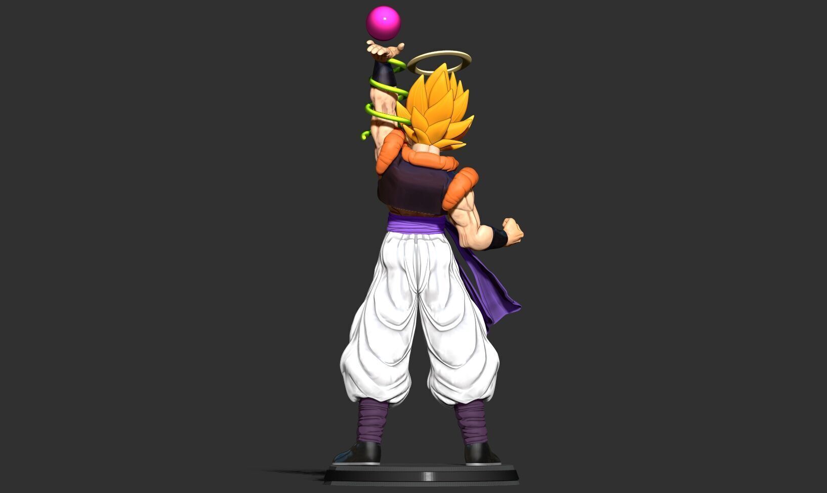 Super Gogeta - Dragon Ball 3D print model_5