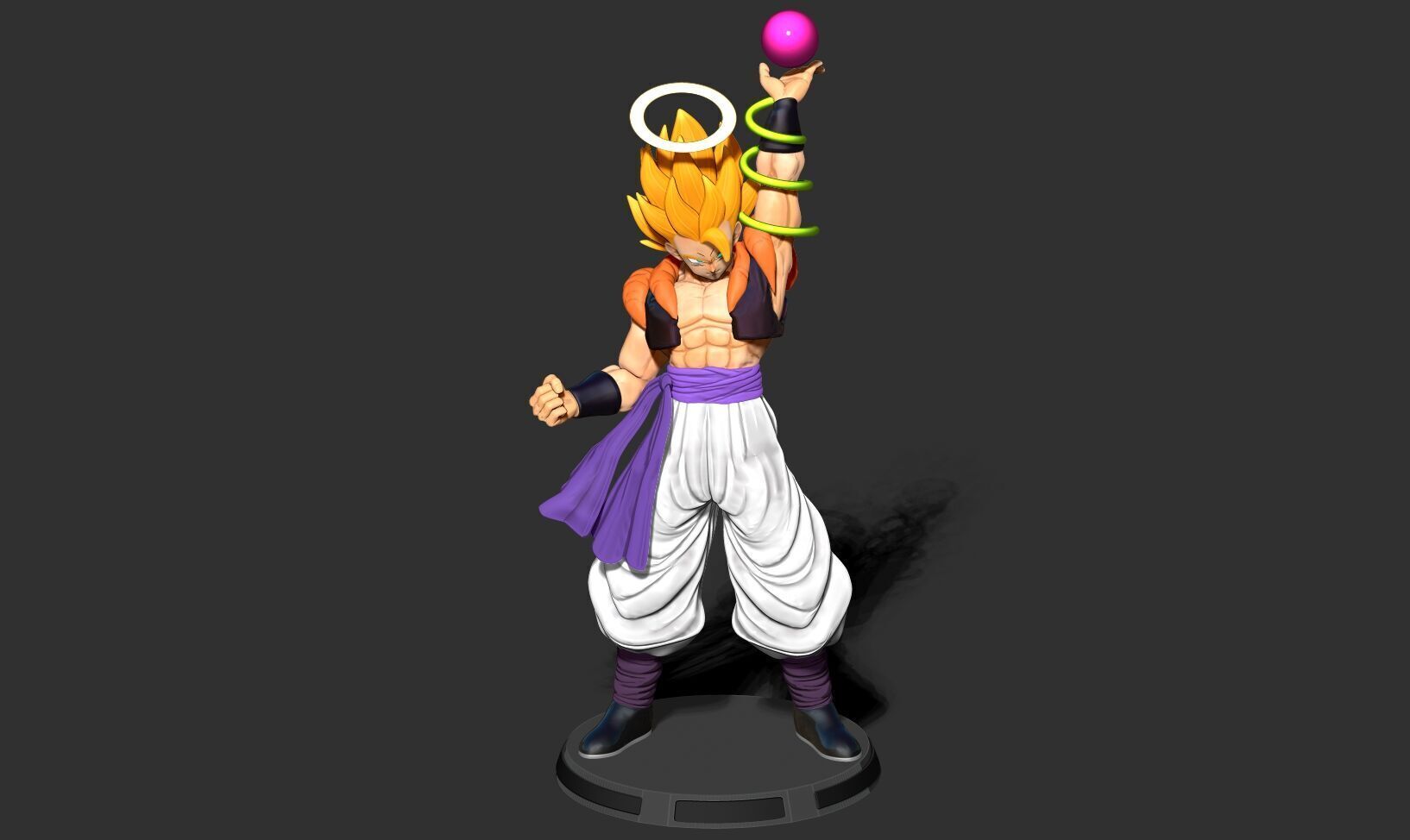 Super Gogeta - Dragon Ball 3D print model_15