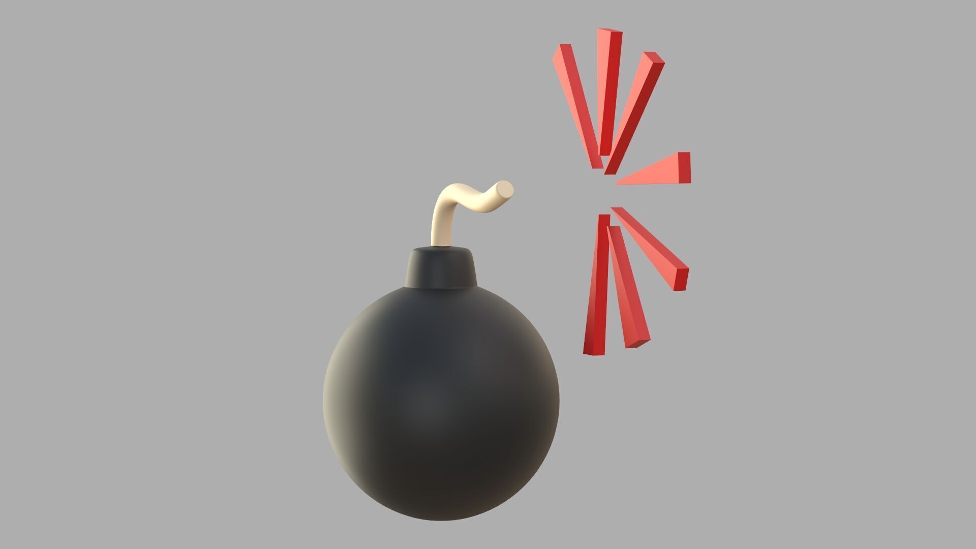 Grenade 3D model_2