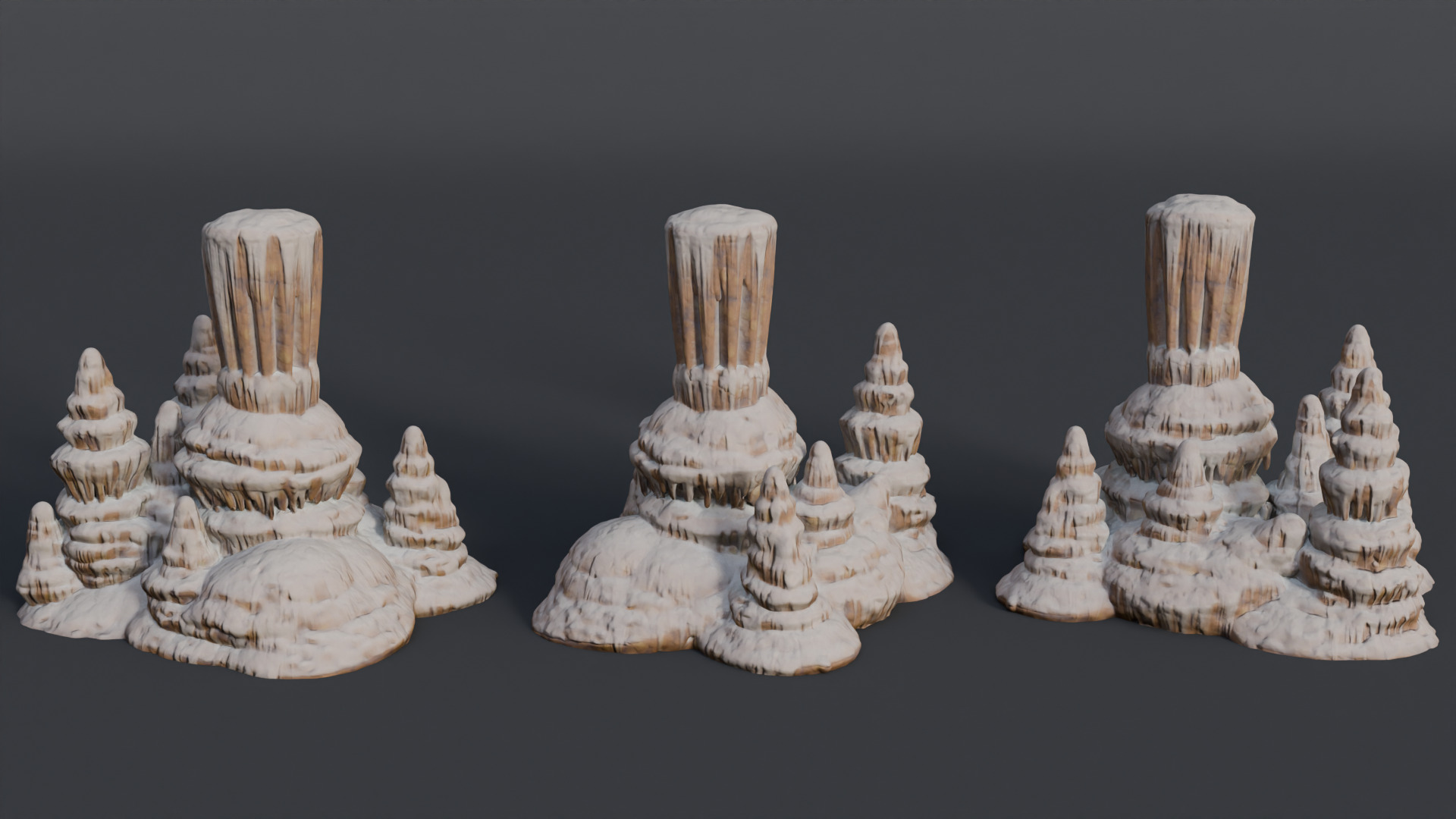 26 Cave Stalactites - 250318 3D model_26
