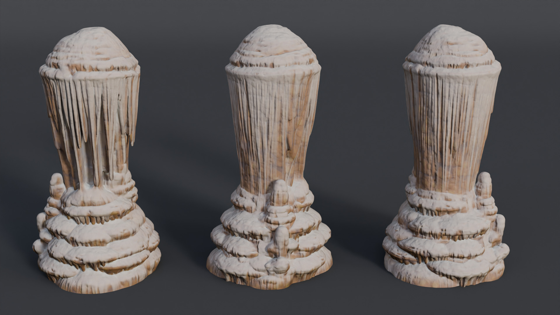 26 Cave Stalactites - 250318 3D model_10