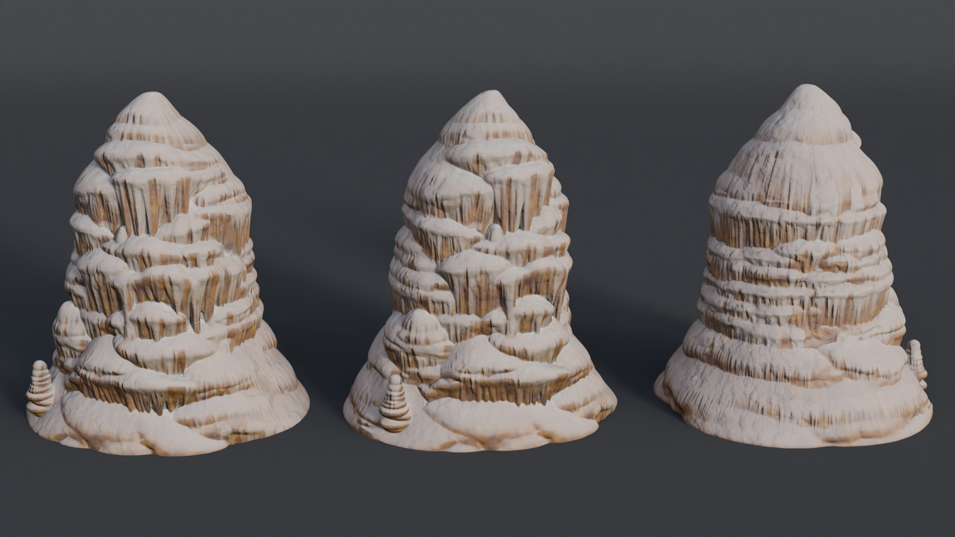 26 Cave Stalactites - 250318 3D model_8