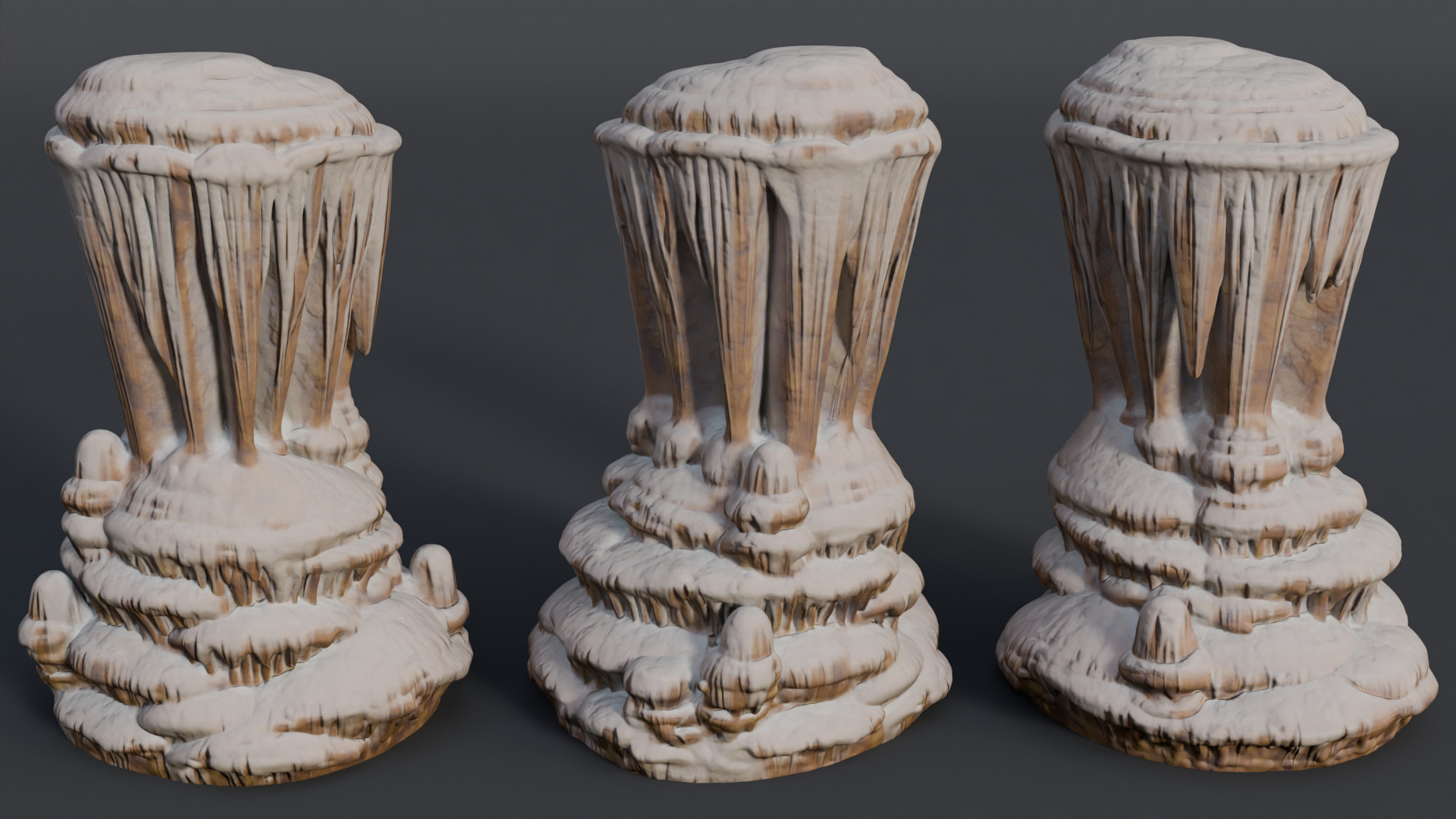 26 Cave Stalactites - 250318 3D model_12