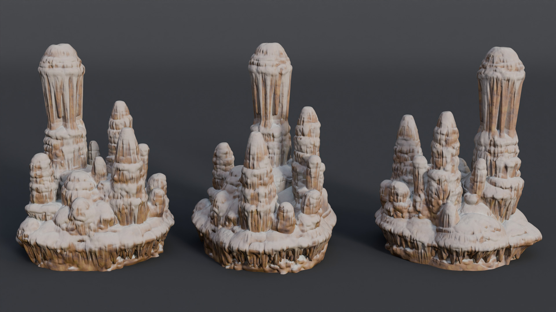 26 Cave Stalactites - 250318 3D model_23