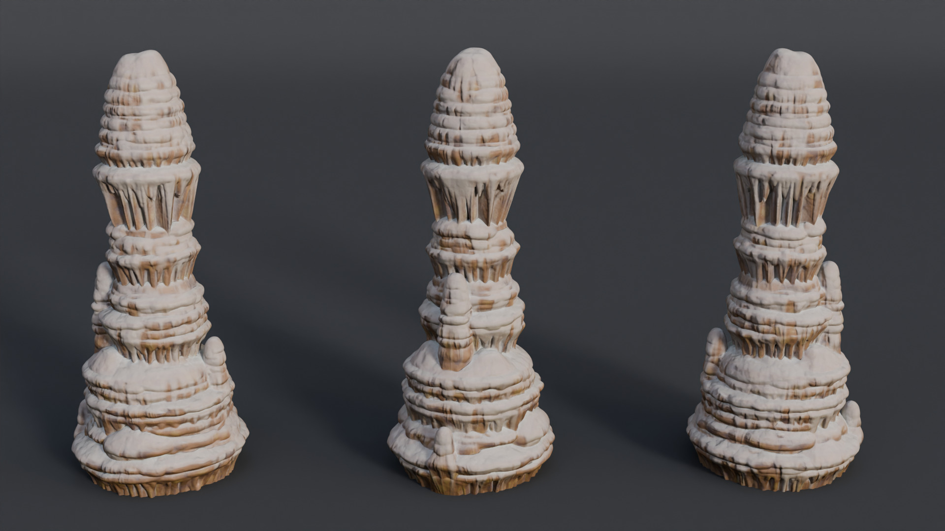 26 Cave Stalactites - 250318 3D model_6