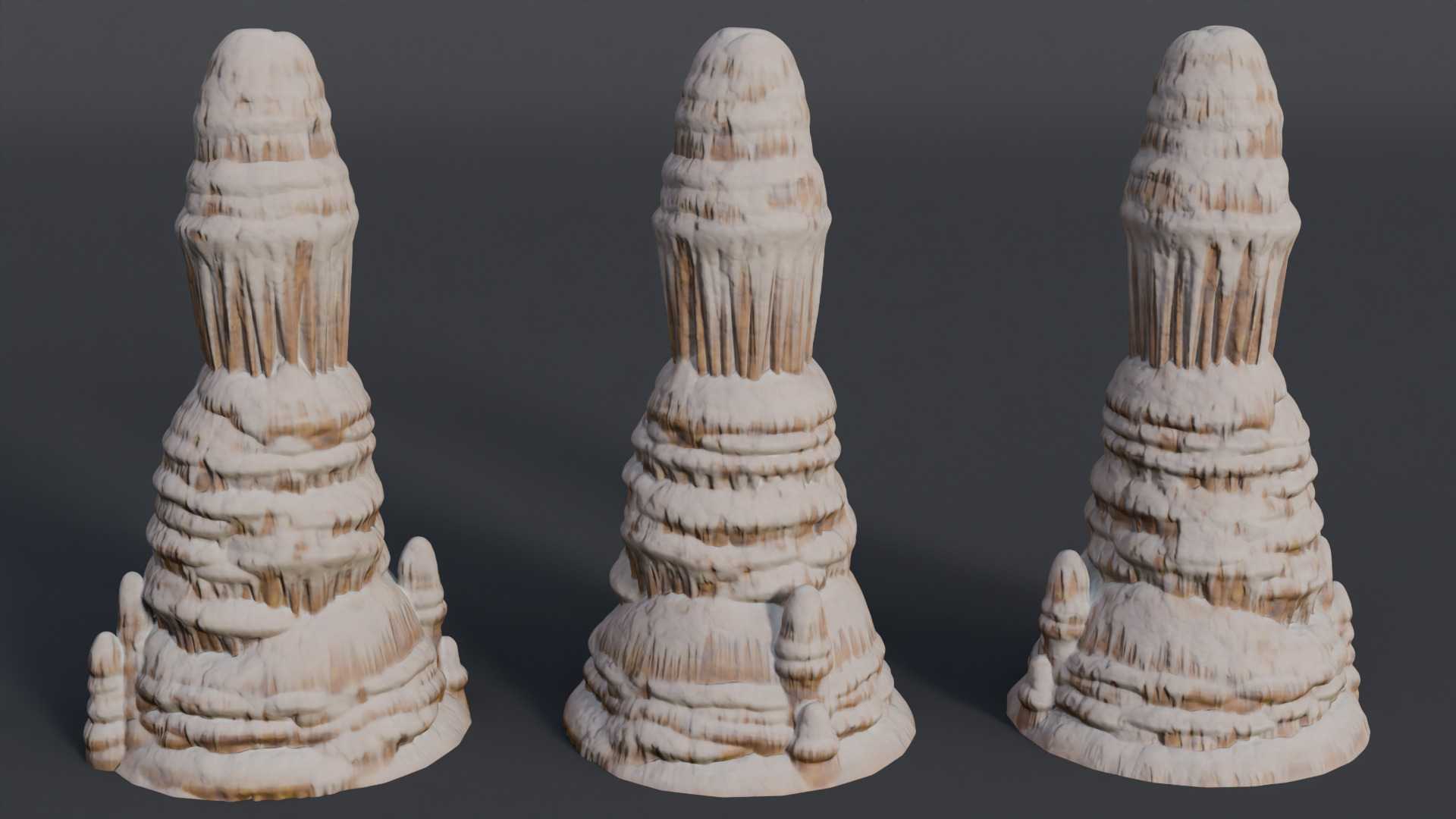 26 Cave Stalactites - 250318 3D model_27