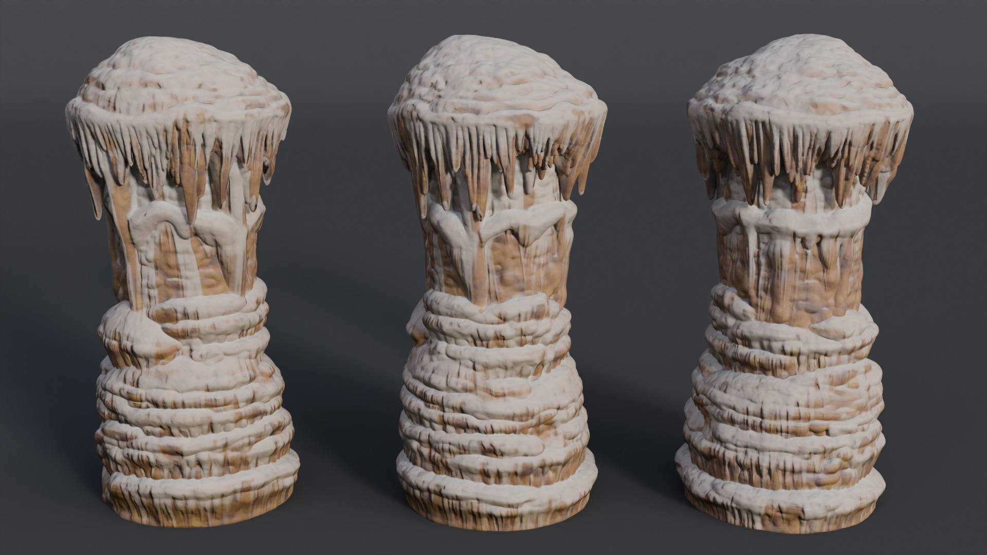 26 Cave Stalactites - 250318 3D model_20