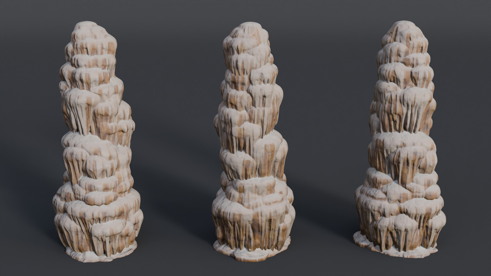 26 Cave Stalactites - 250318 3D model_7