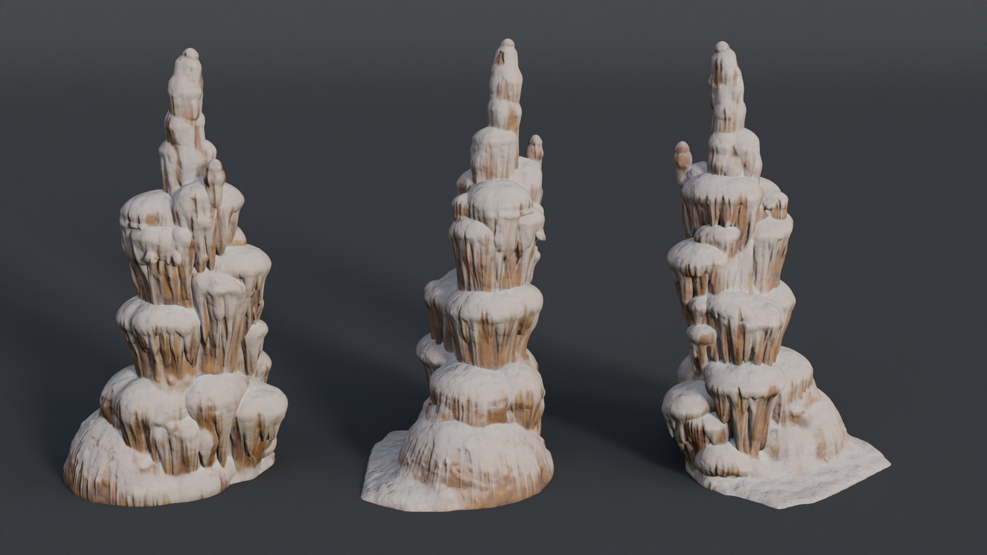 26 Cave Stalactites - 250318 3D model_11