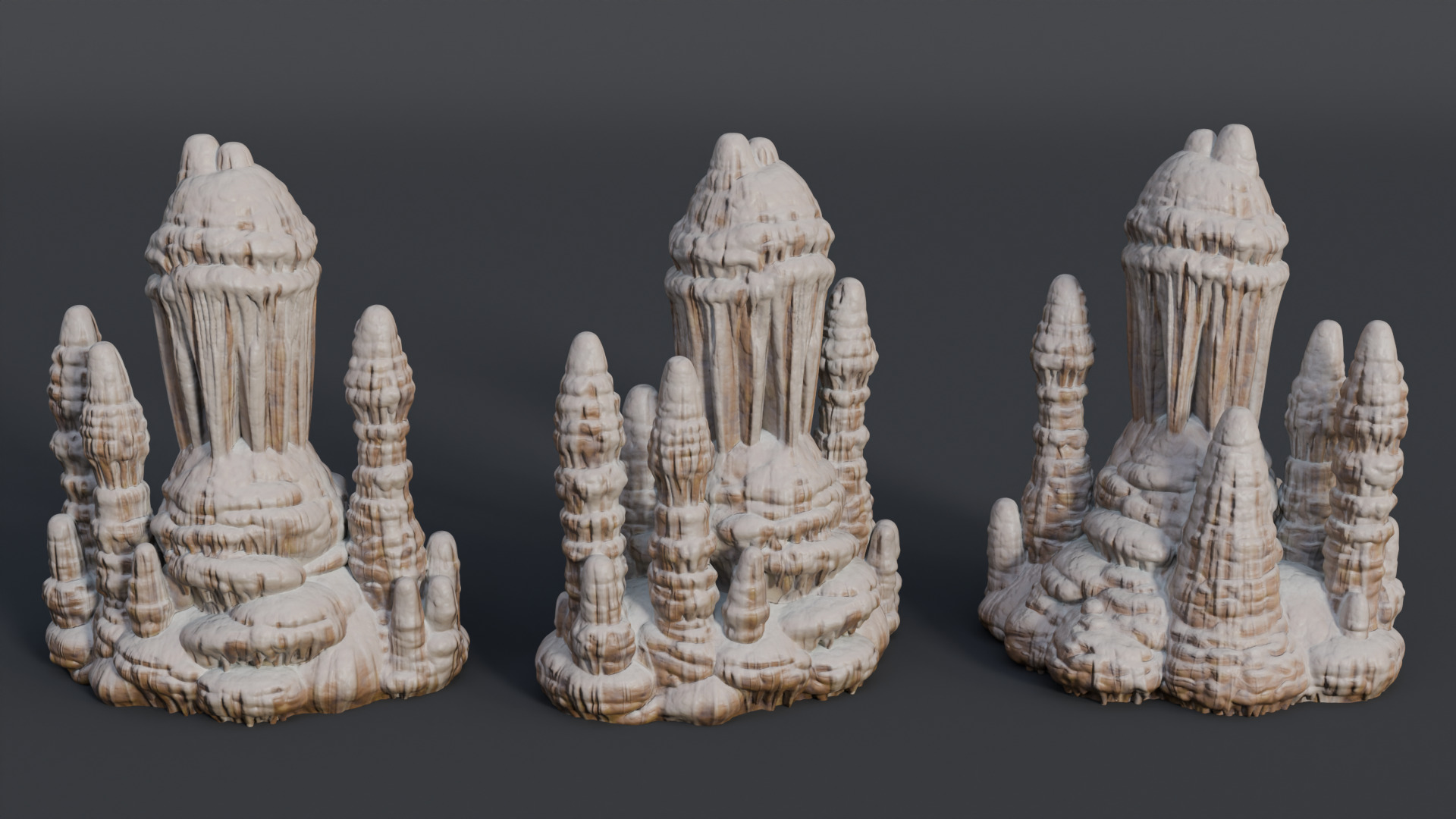 26 Cave Stalactites - 250318 3D model_4