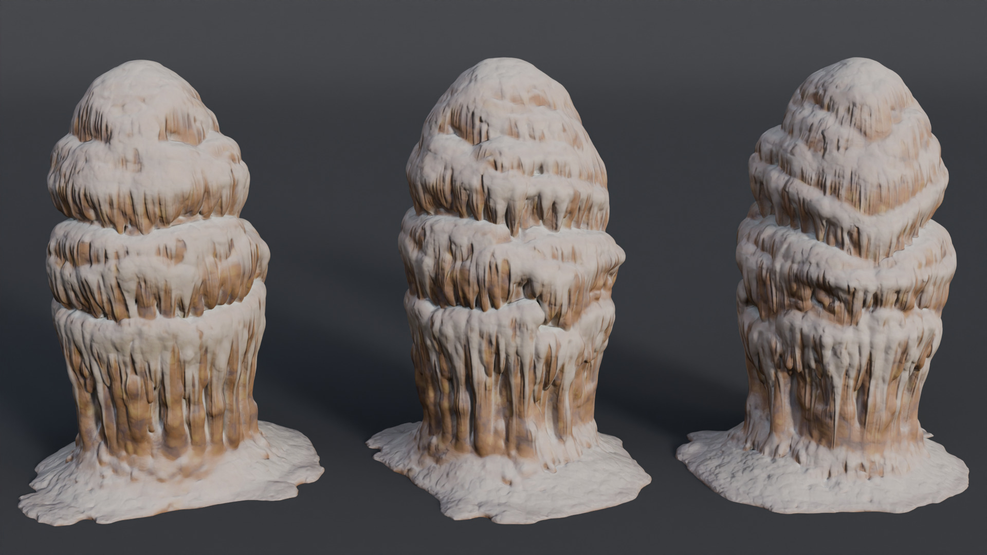 26 Cave Stalactites - 250318 3D model_28