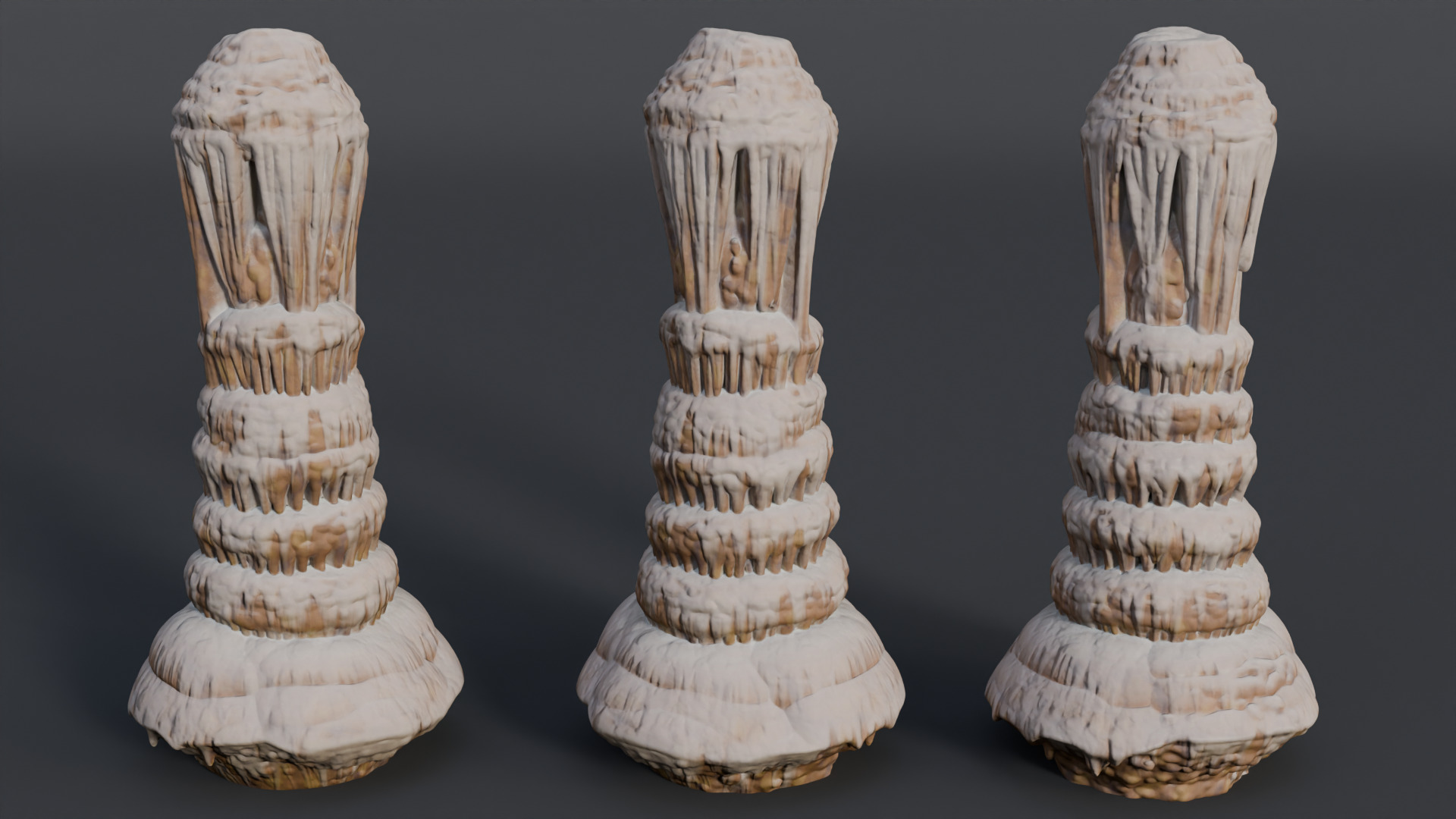 26 Cave Stalactites - 250318 3D model_19