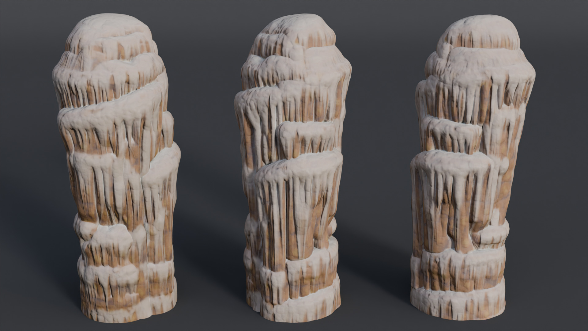 26 Cave Stalactites - 250318 3D model_14