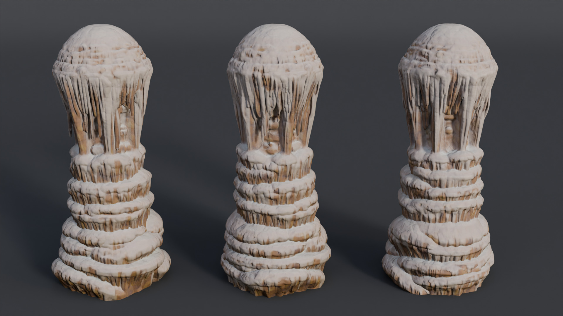 26 Cave Stalactites - 250318 3D model_16