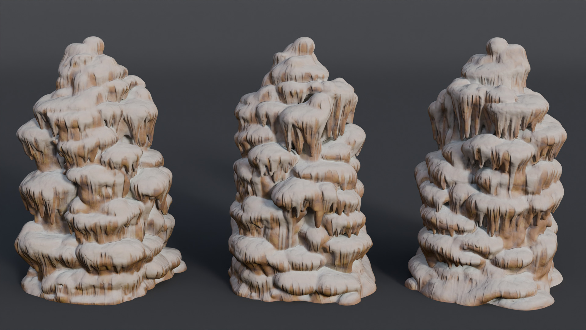 26 Cave Stalactites - 250318 3D model_18