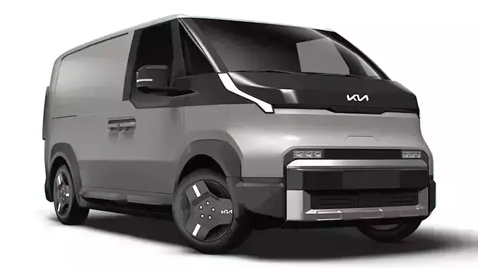 KIA PV5 Cargo Van L2H1 2025 3D model