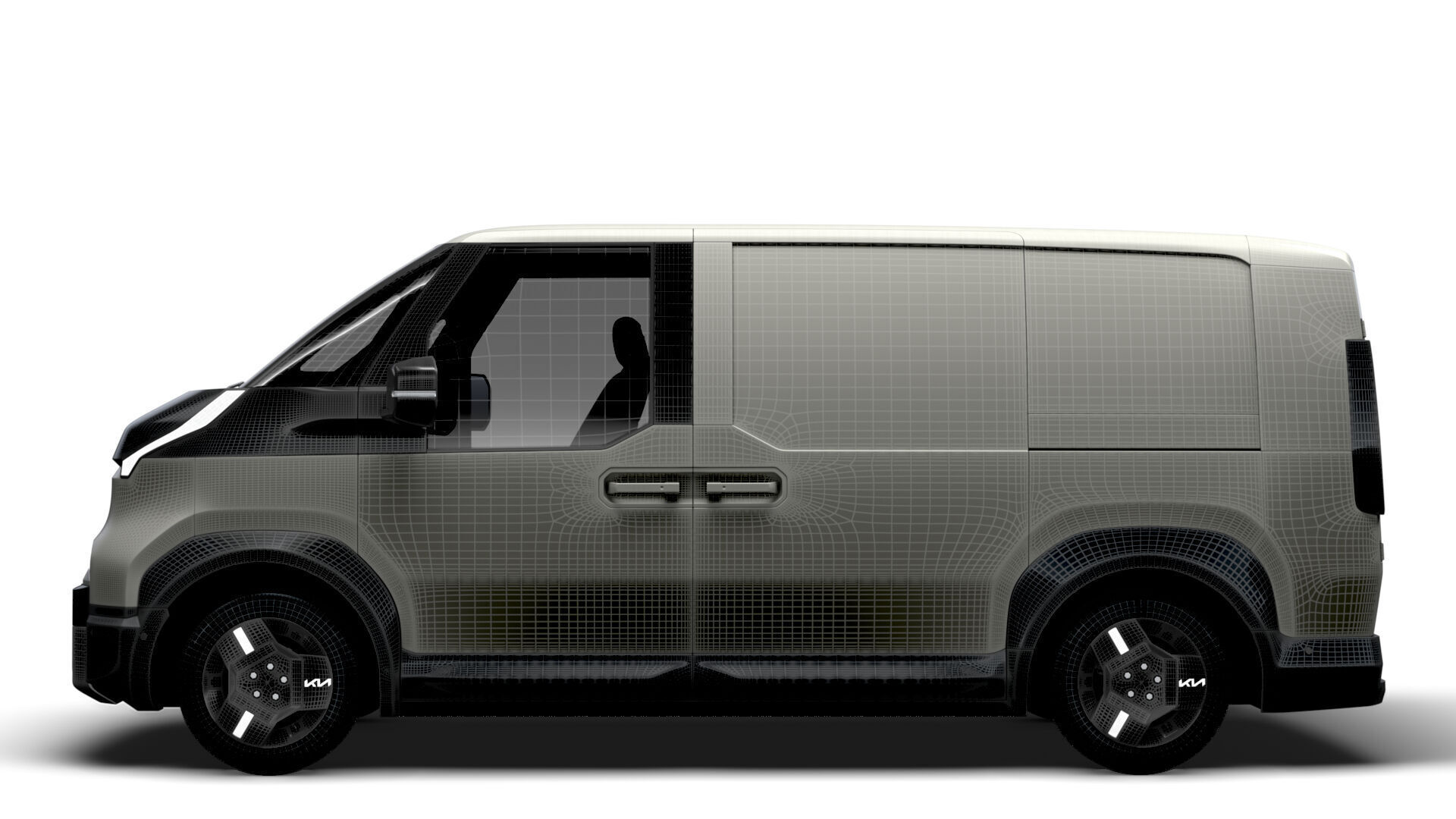 KIA PV5 Cargo Van L2H1 2025 3D model_18
