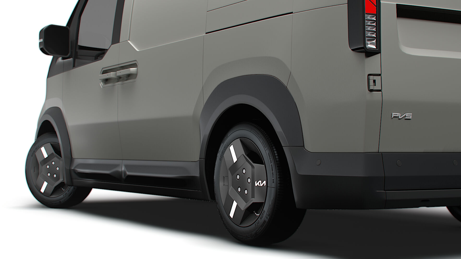 KIA PV5 Cargo Van L2H1 2025 3D model_3