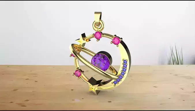 mood and the star pendant 