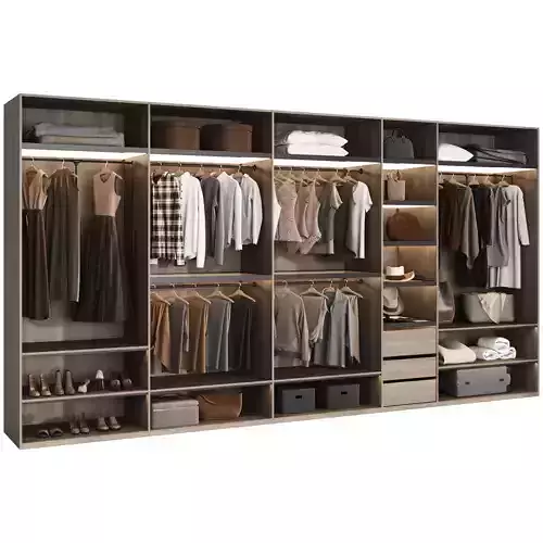 Wardrobe with filling 51
