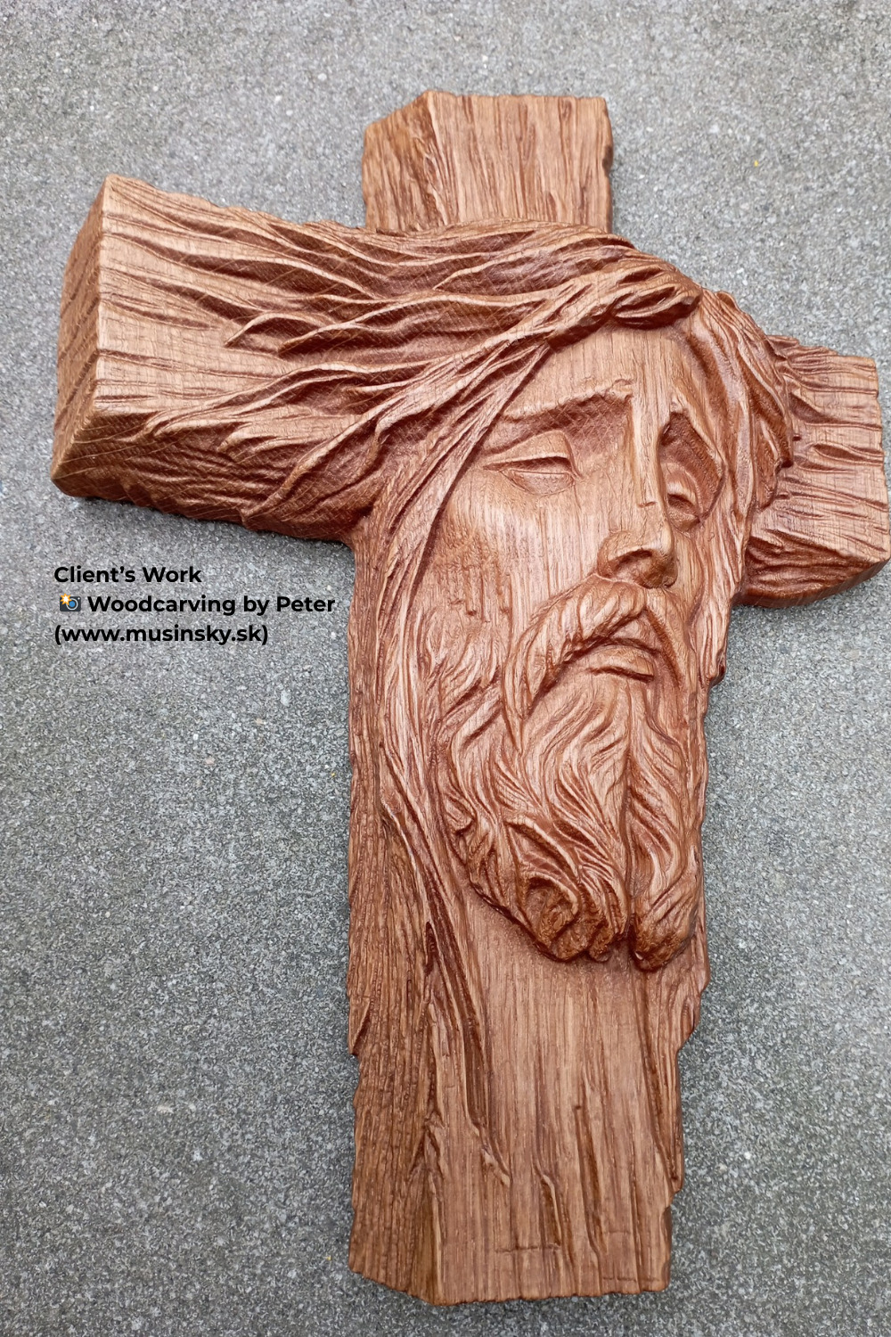 Jesus Cross Pendant 03 3D print model_5