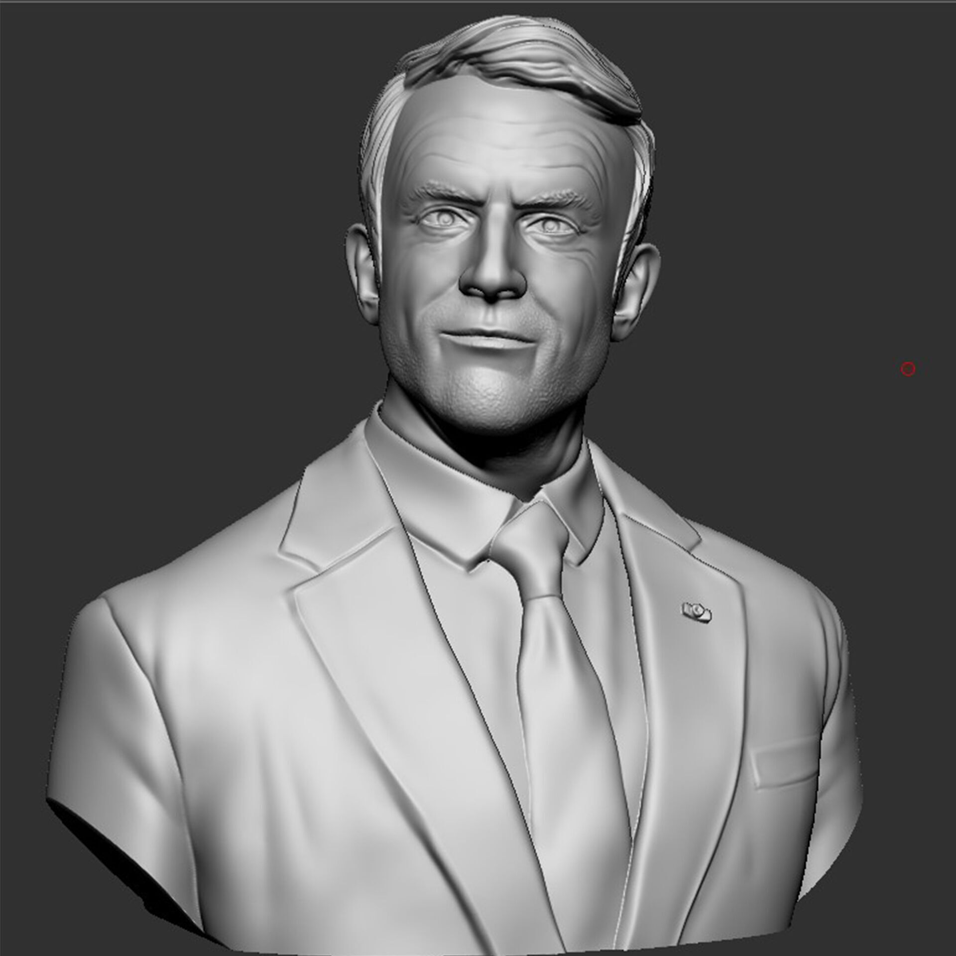 emmanuel macron 3d print 3D print model_4