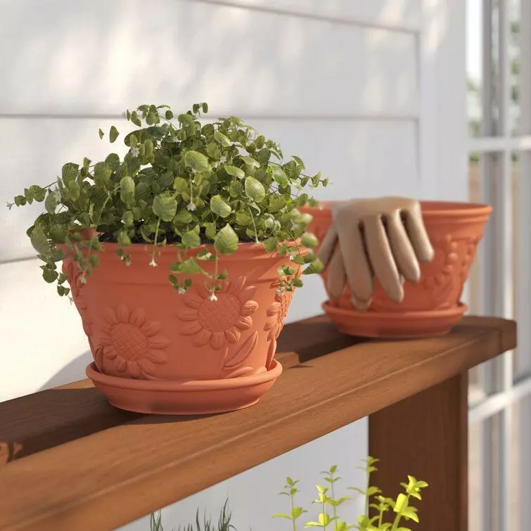 Mehrab Pot Planter 3D model_0