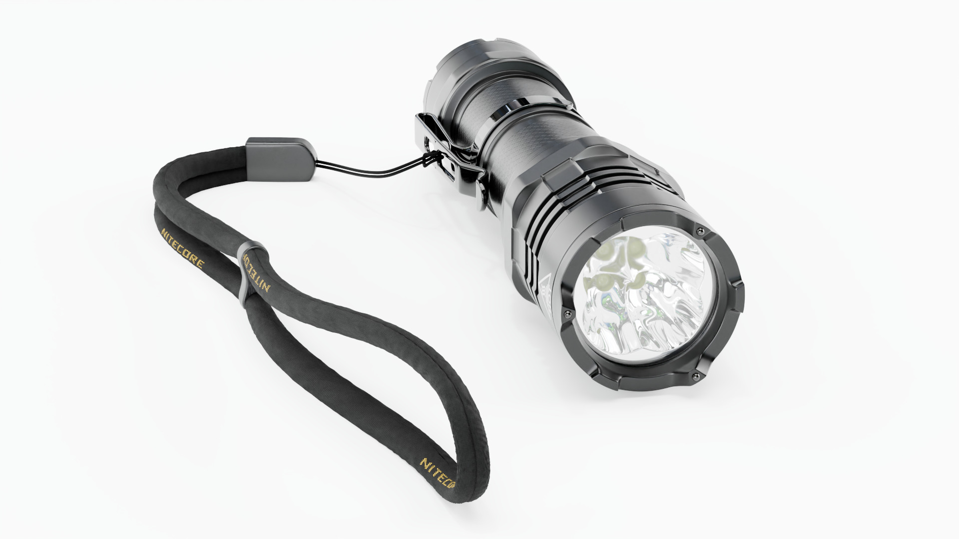 Nitecore P20iX Flashlight 3D model_17