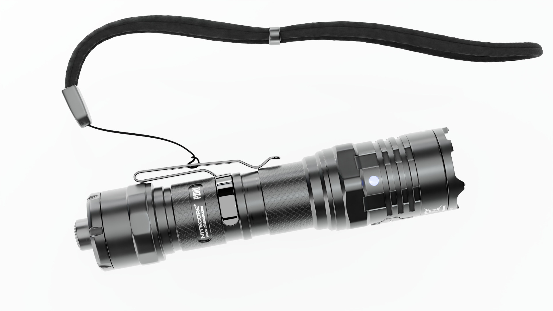 Nitecore P20iX Flashlight 3D model_14
