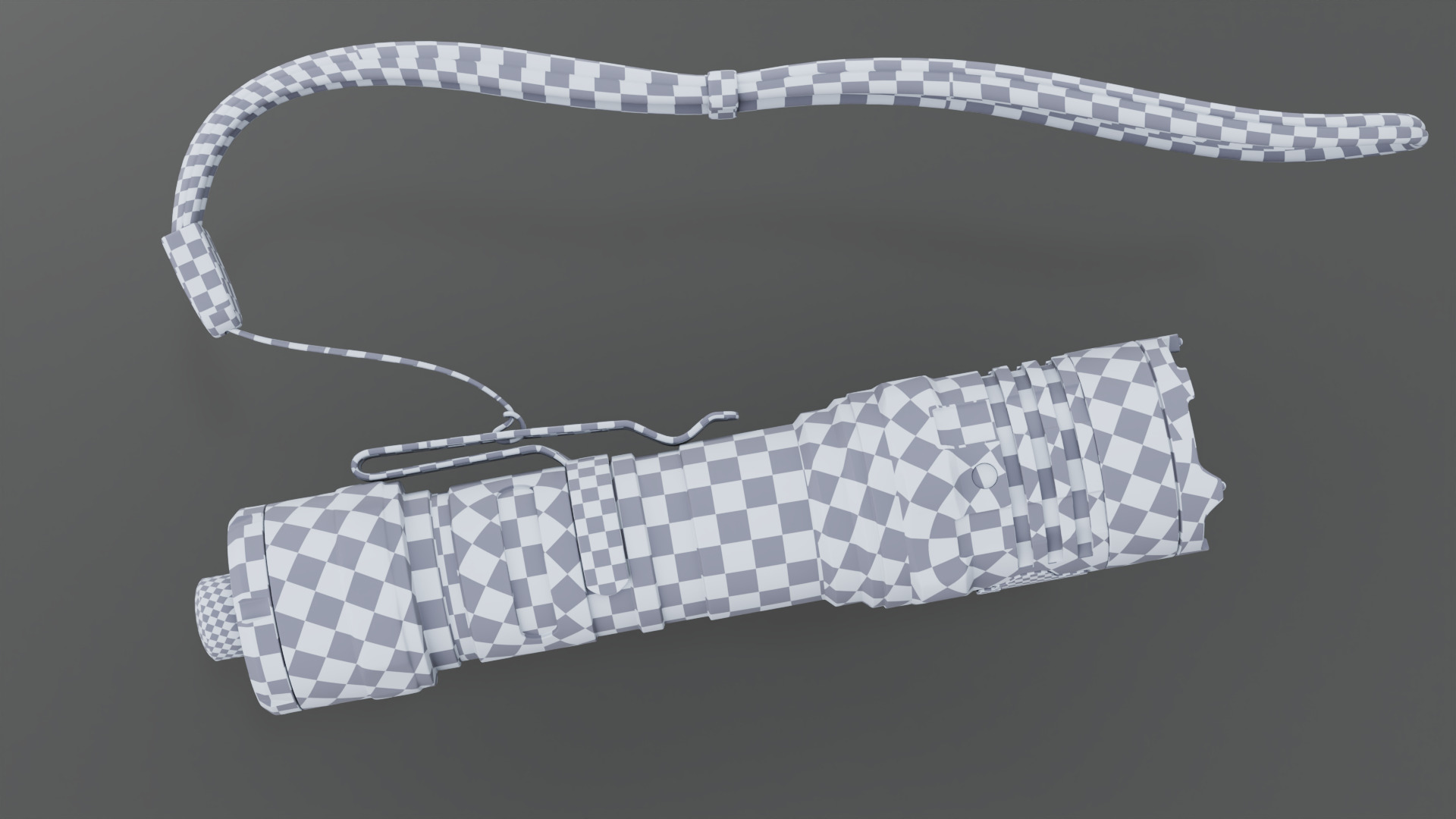 Nitecore P20iX Flashlight 3D model_16