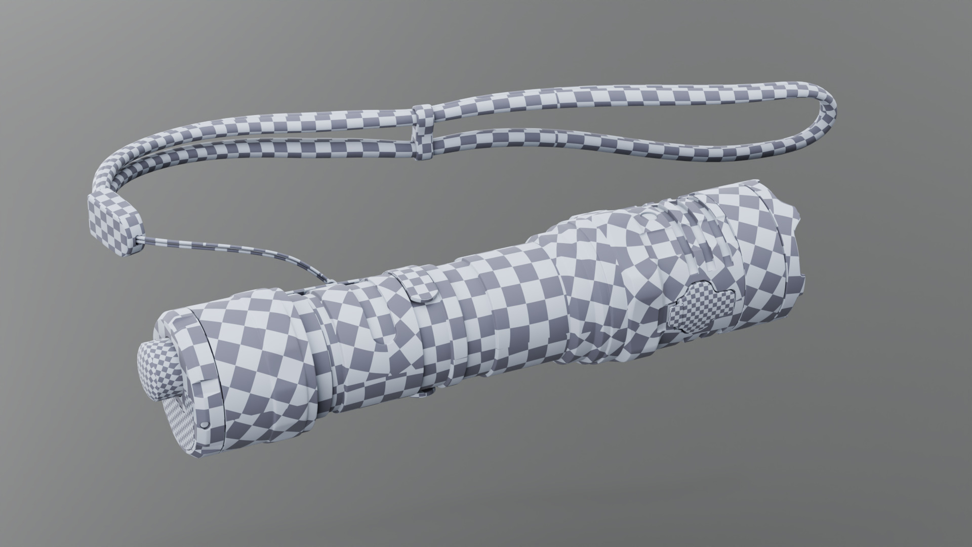 Nitecore P20iX Flashlight 3D model_25