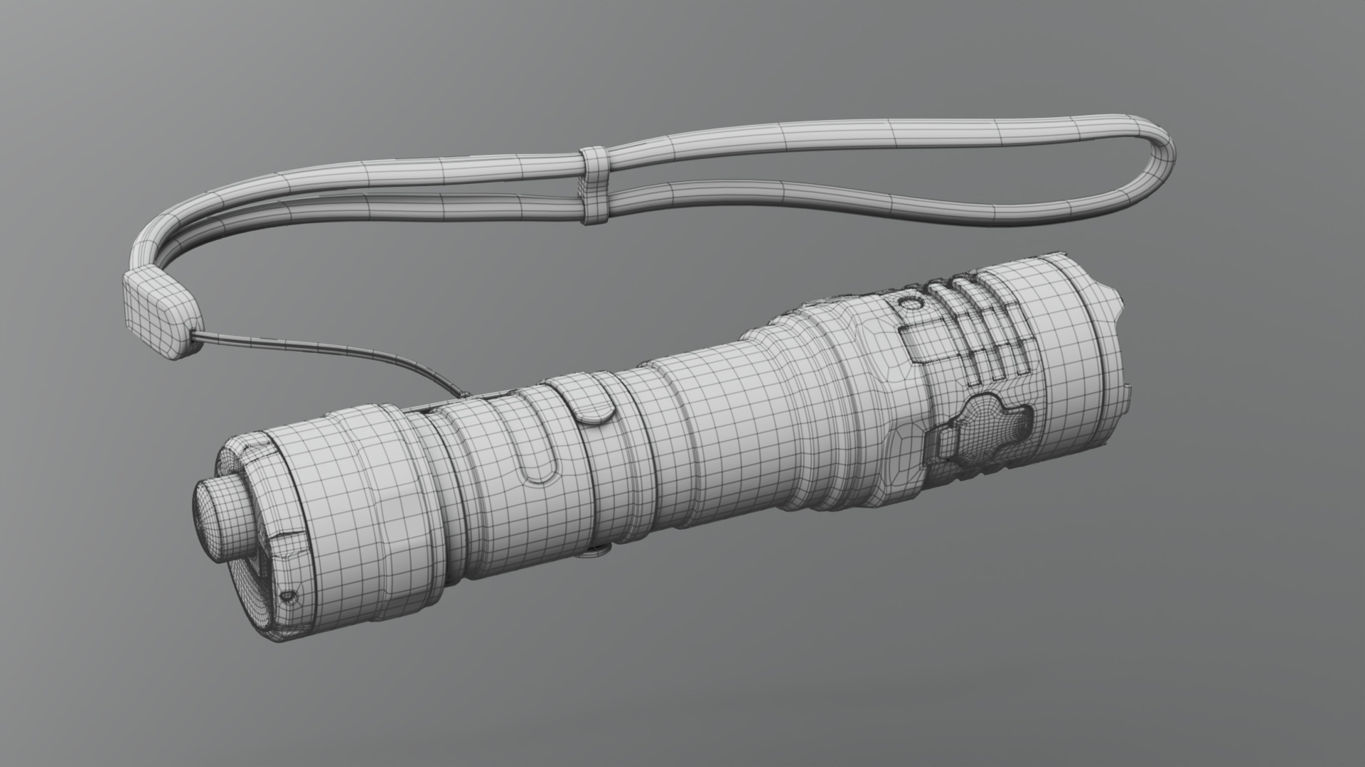 Nitecore P20iX Flashlight 3D model_24