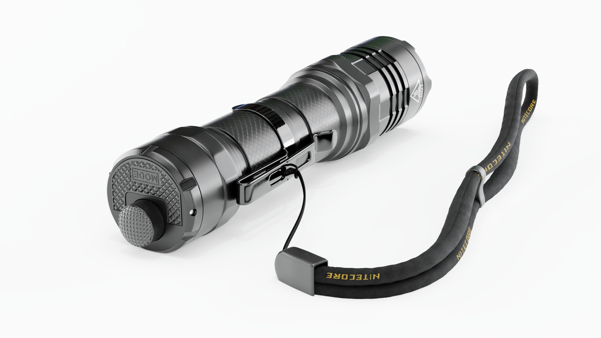 Nitecore P20iX Flashlight 3D model_26