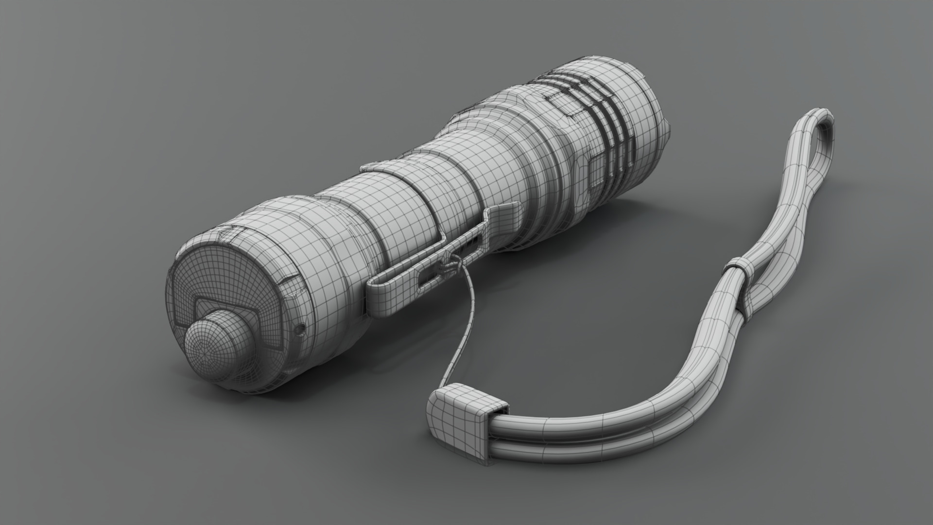 Nitecore P20iX Flashlight 3D model_27