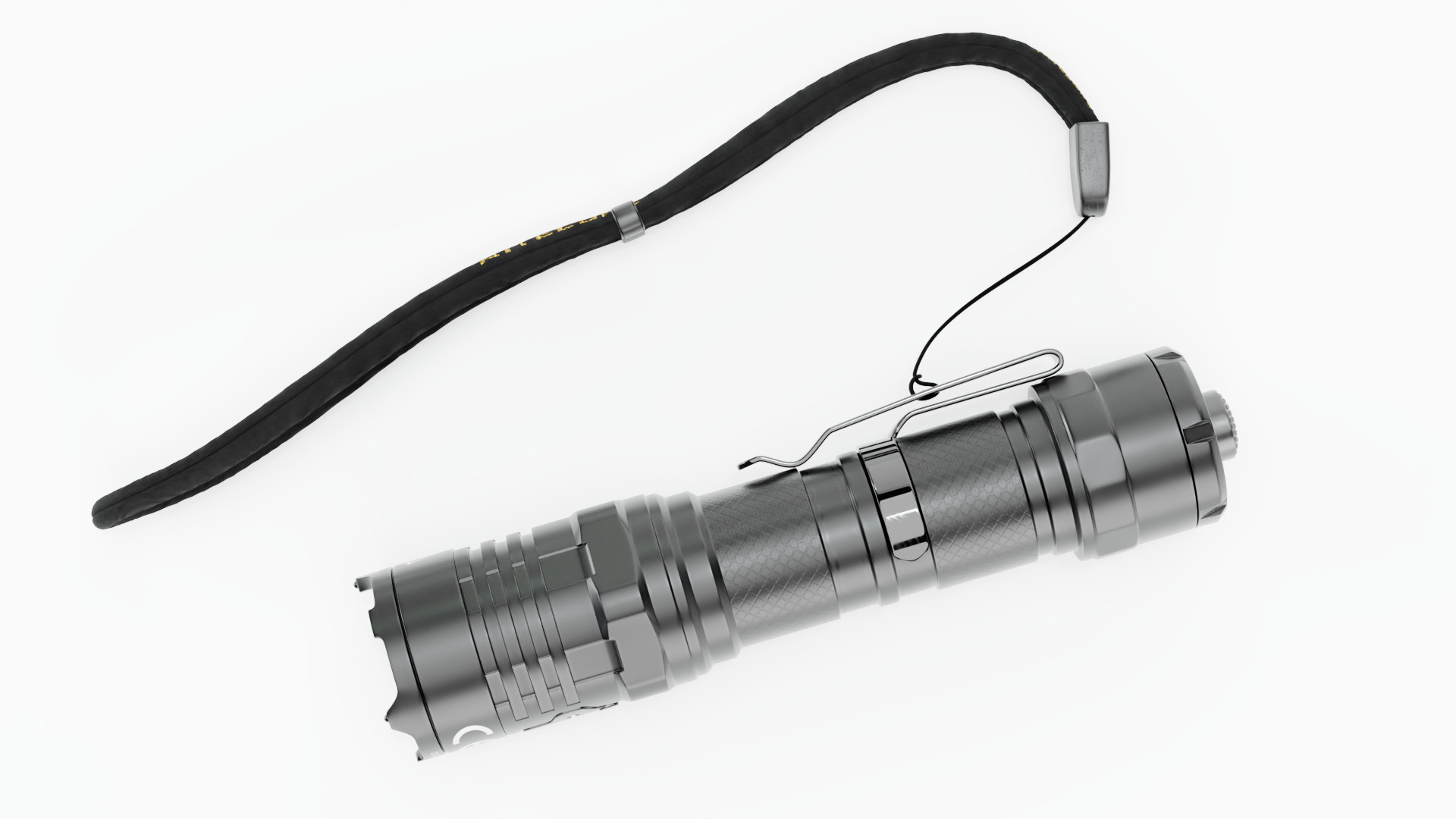 Nitecore P20iX Flashlight 3D model_20