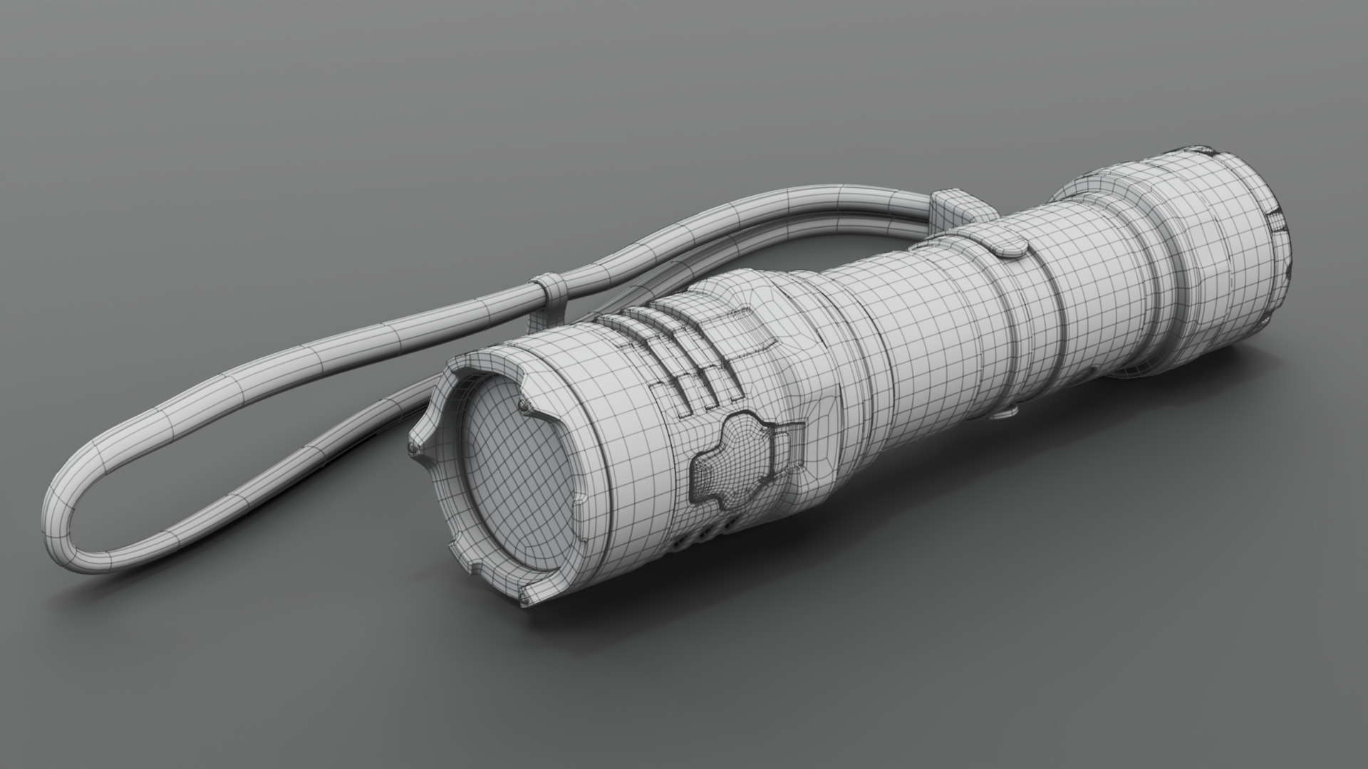 Nitecore P20iX Flashlight 3D model_9