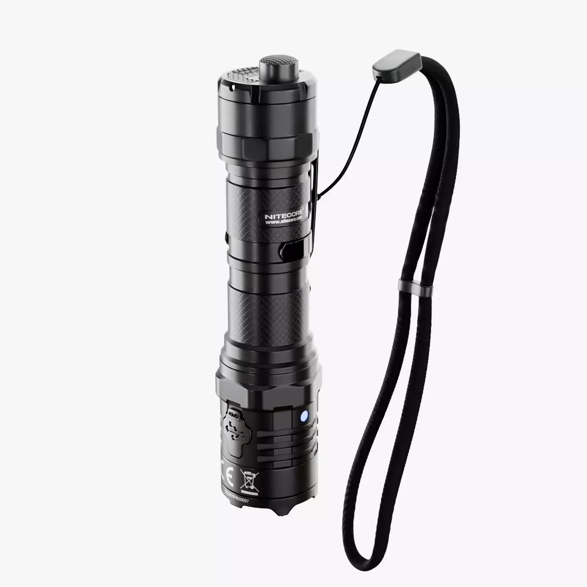 Nitecore P20iX Flashlight 3D model_0