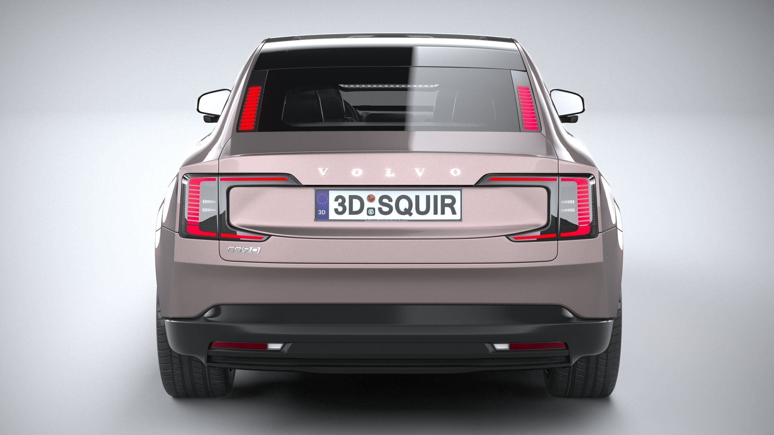 Volvo ES90 2026 3D model_4