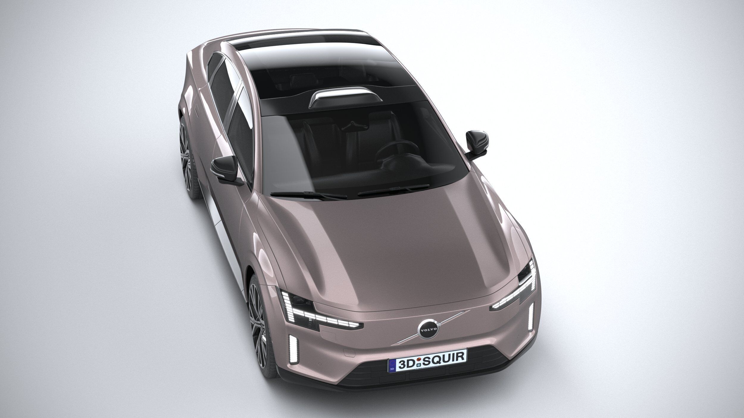Volvo ES90 2026 3D model_12