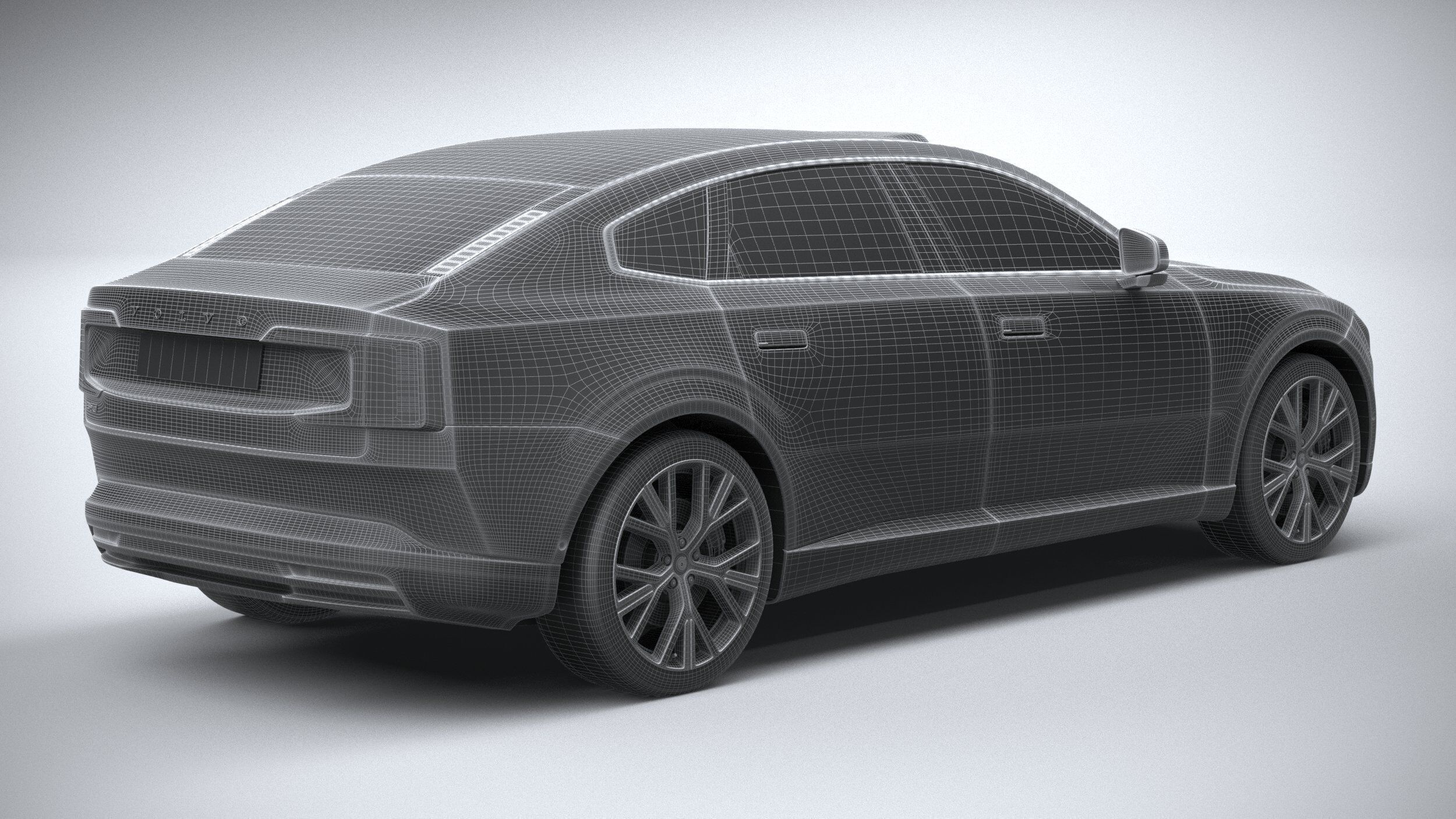 Volvo ES90 2026 3D model_27