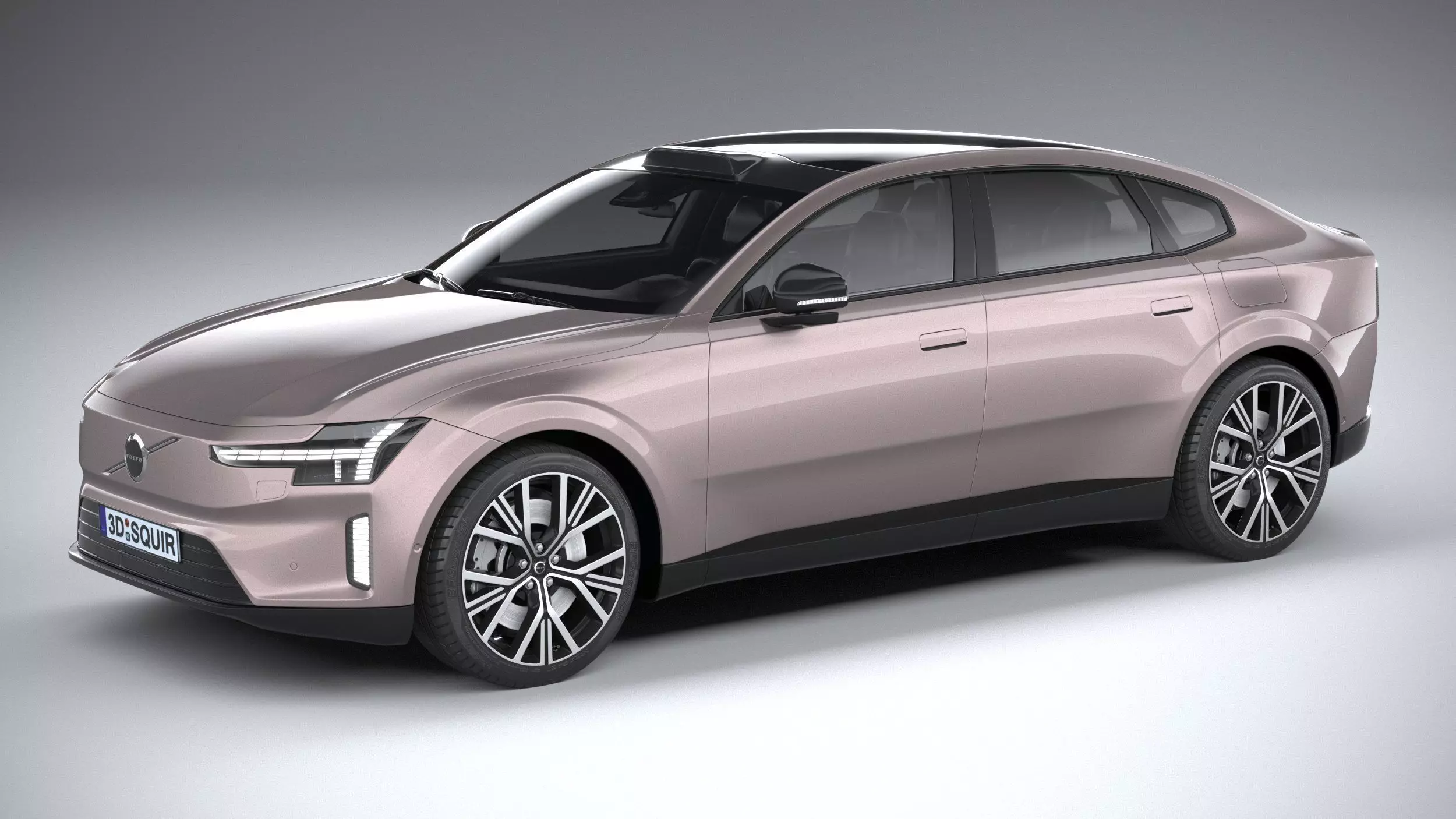 Volvo ES90 2026 3D model_0