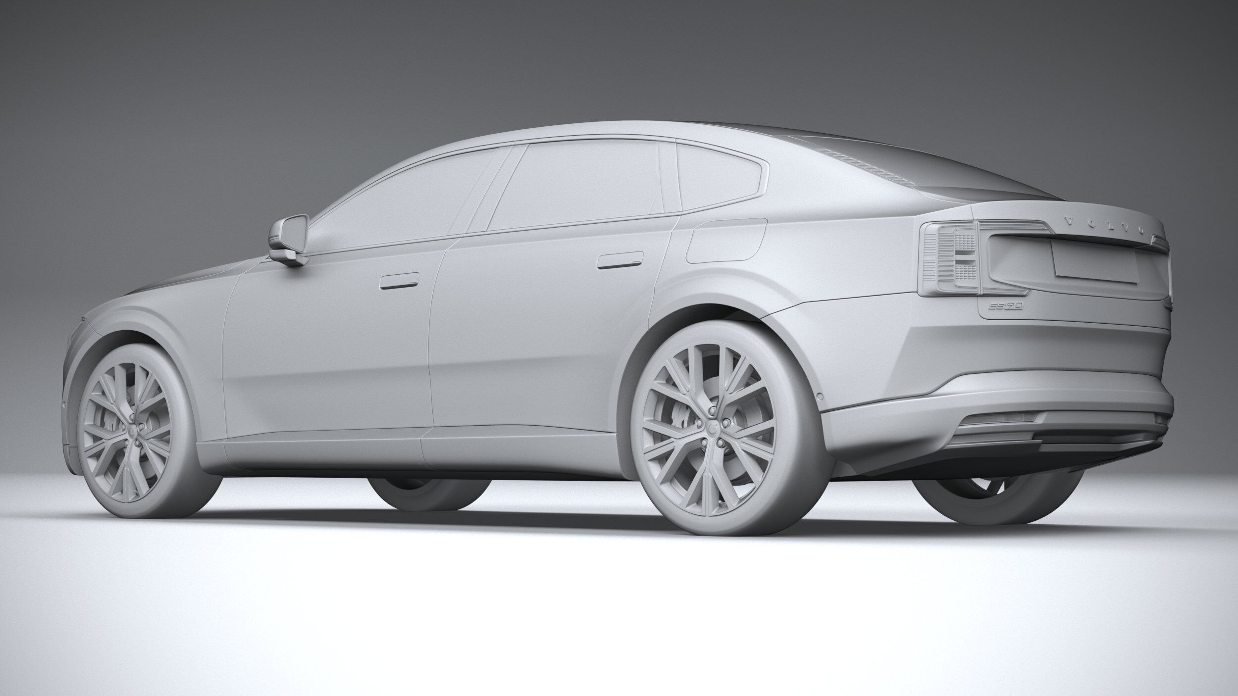 Volvo ES90 2026 3D model_21