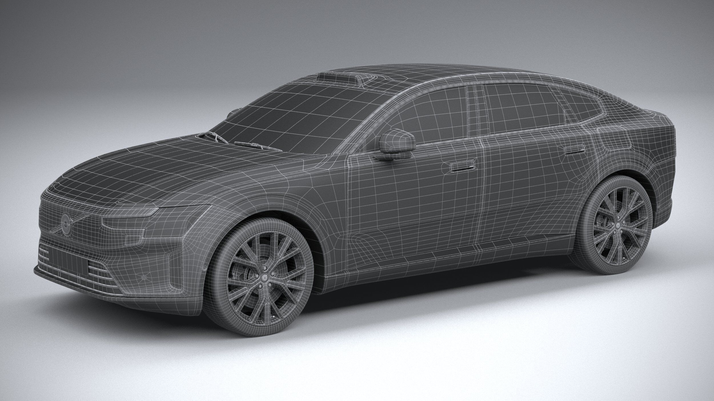 Volvo ES90 2026 3D model_28