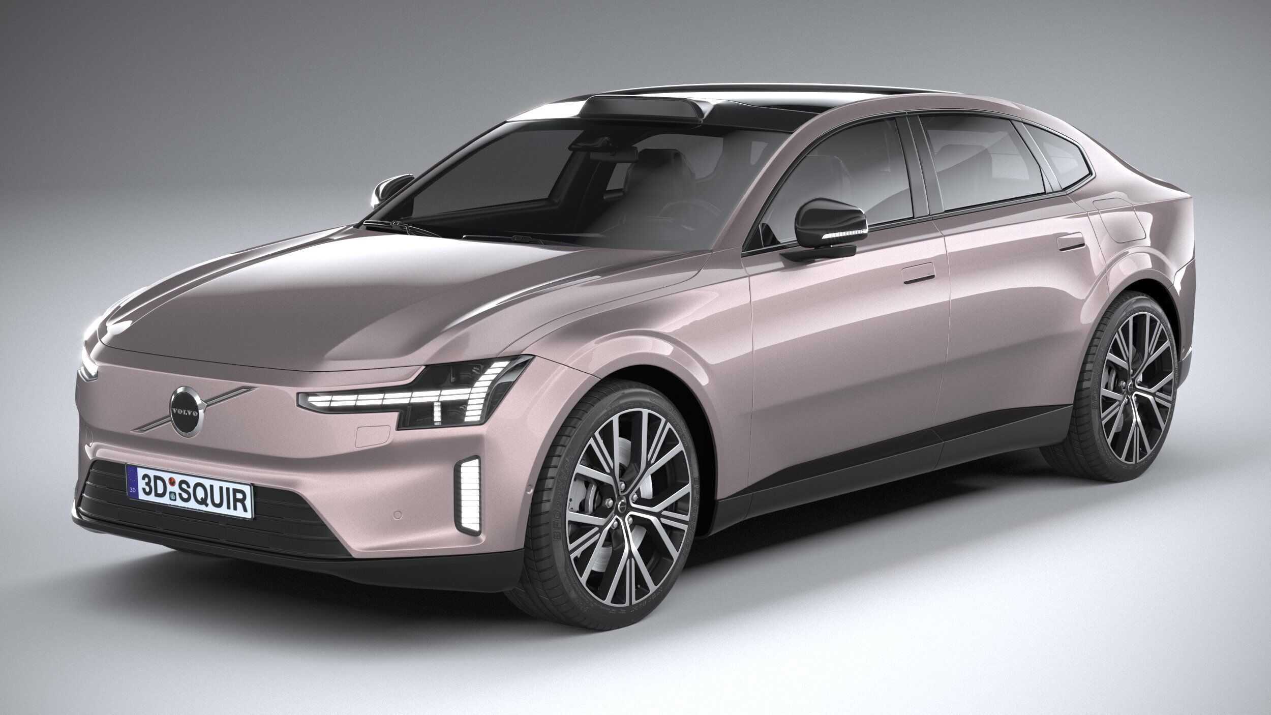 Volvo ES90 2026 3D model_1