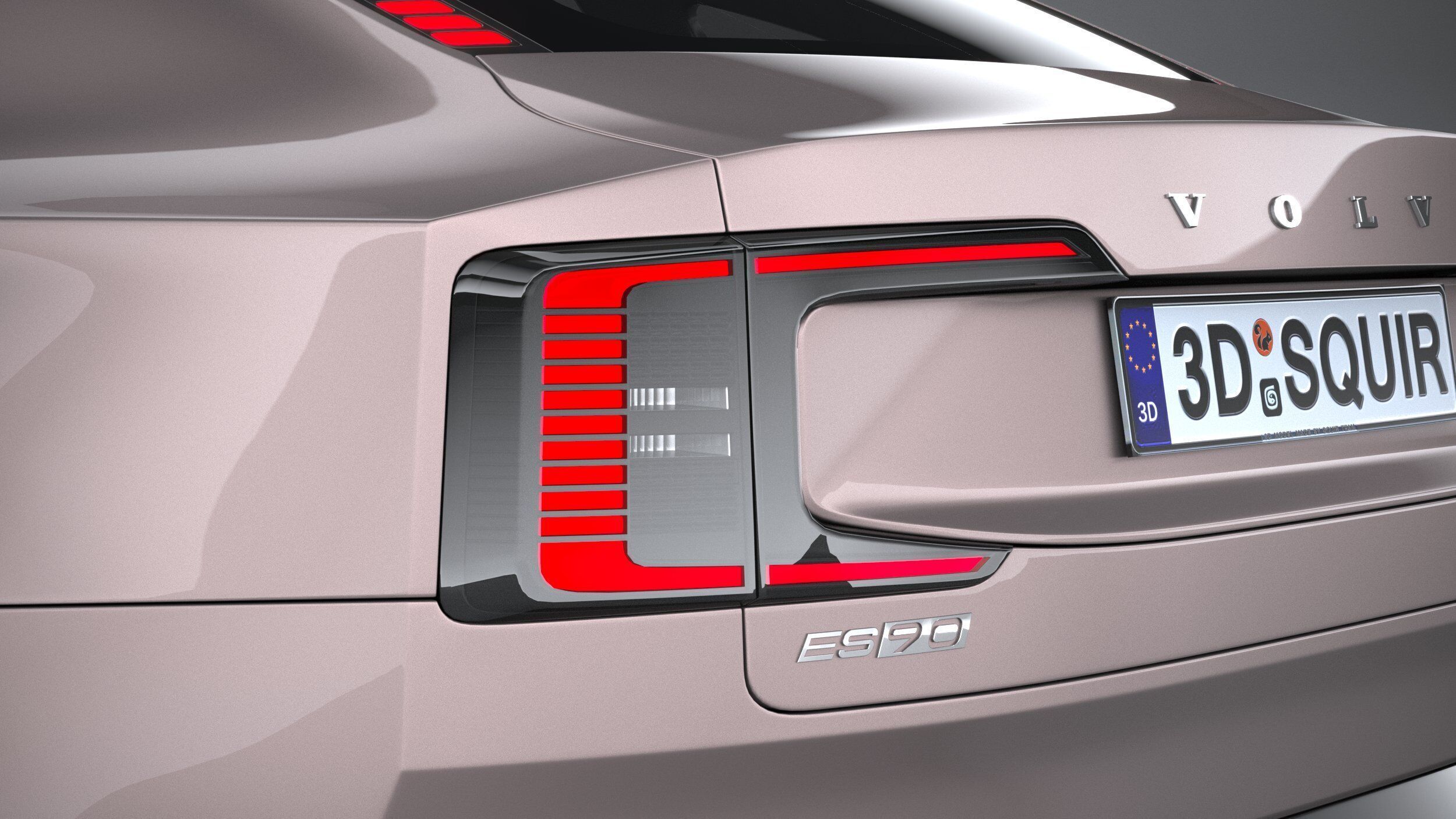 Volvo ES90 2026 3D model_15