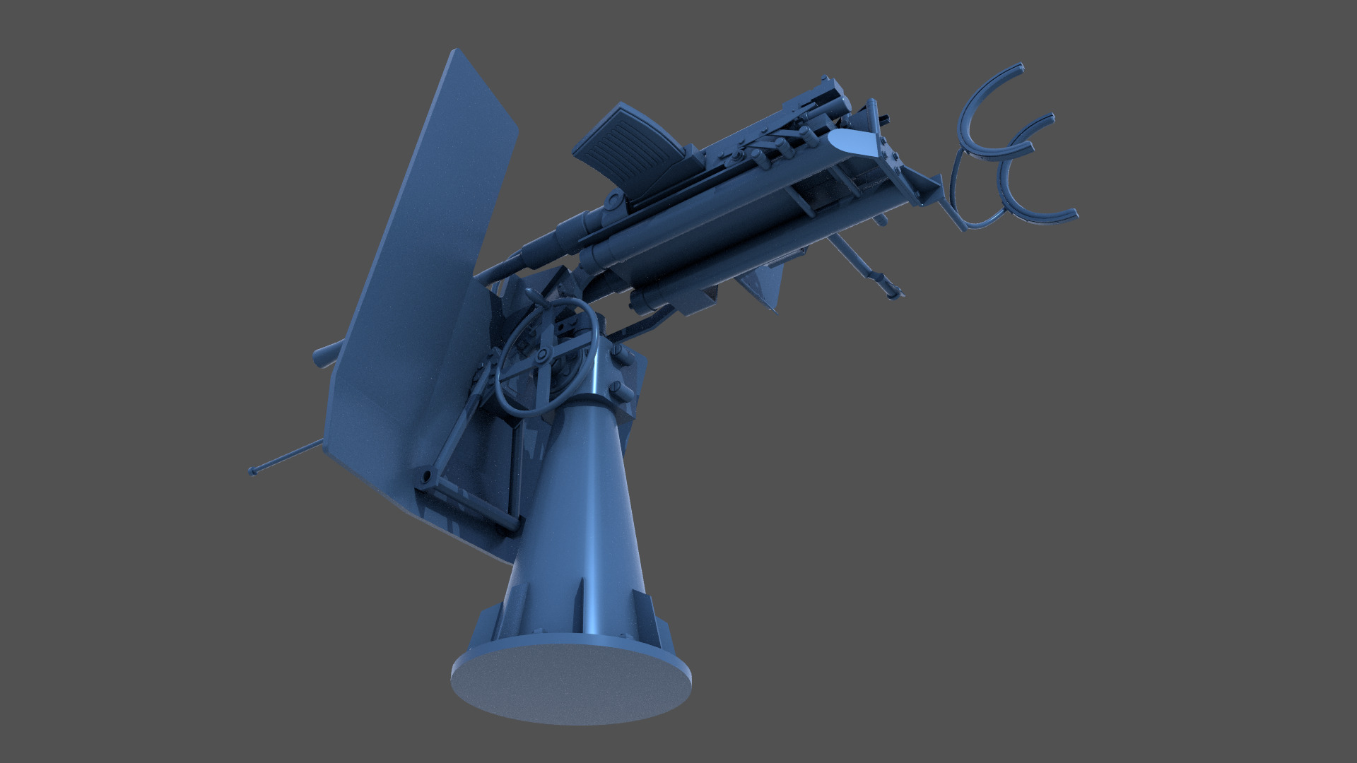 Flak 38 - Commercial license - 1-48 scale 3D print model_4