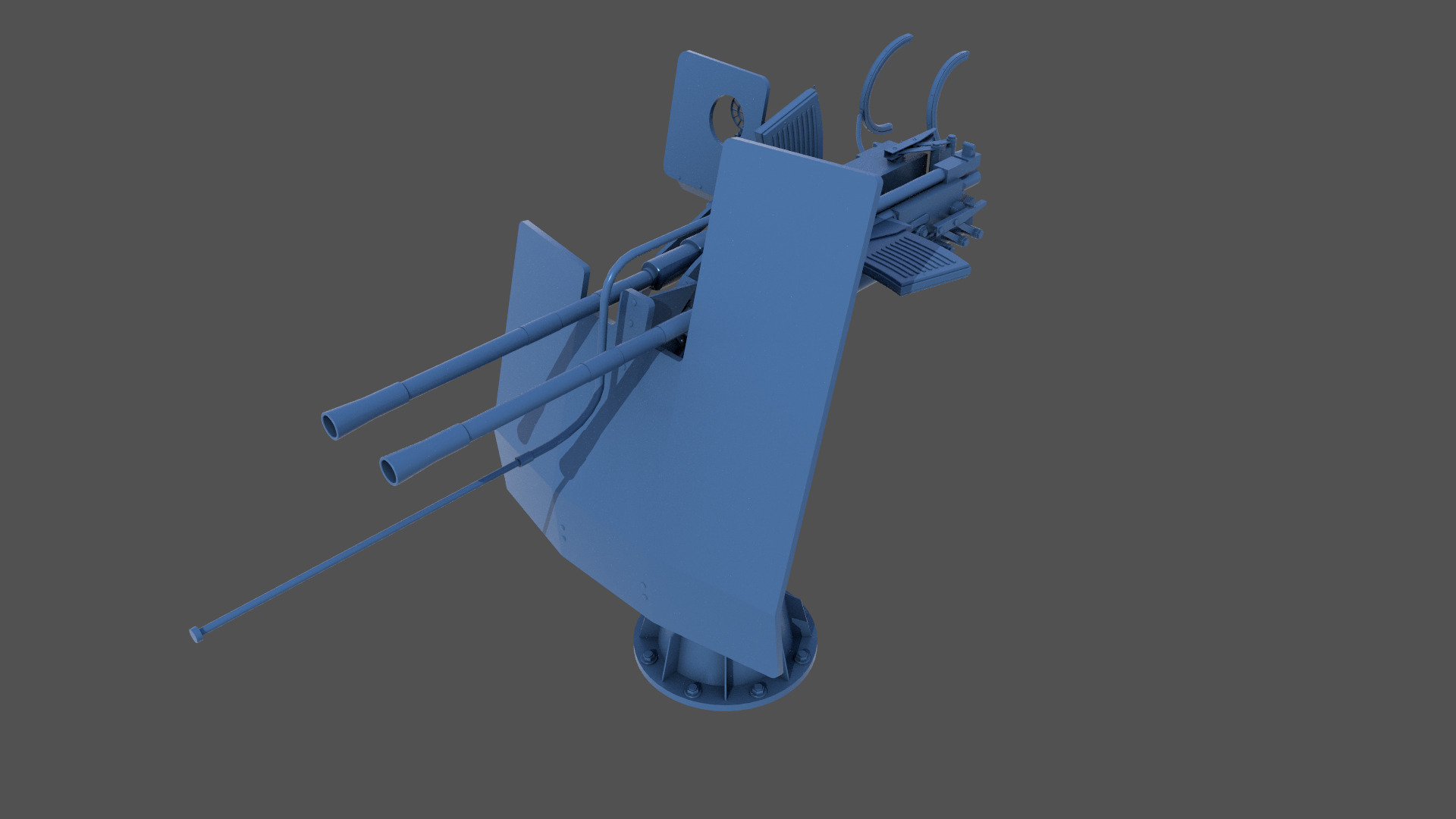 Flak 38 - Commercial license - 1-48 scale 3D print model_3